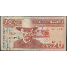 Namibia, 20 Dollars nd2002 P6b