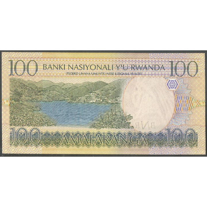 Rwanda, 100 Francs 1 May 2003 P29a