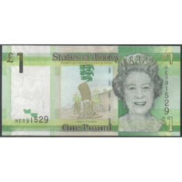 Jersey 1 Pound ND2010 P32b