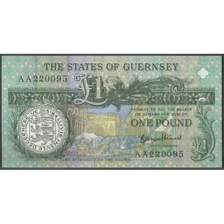 Guernsey 1 Pound ND2018 P52d