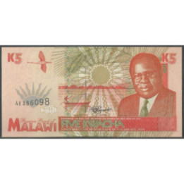 Malawi 5 Kwacha 1 Jun 1995 P30