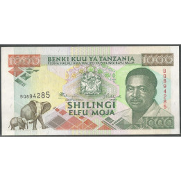 Tanzania, 1.000 Shillings ND1993 P27b