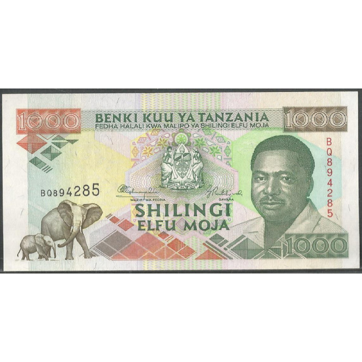 Tanzania, 1.000 Shillings ND1993 P27b