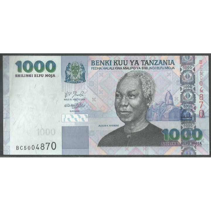 Tanzania, 1.000 Shillings Nd2003 P36a