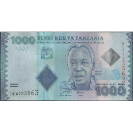Tanzania, 1.000 Shillings 2010 P41a