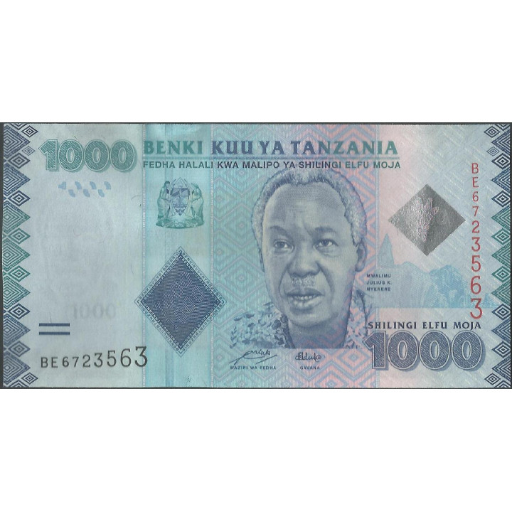 Tanzania, 1.000 Shillings 2010 P41a