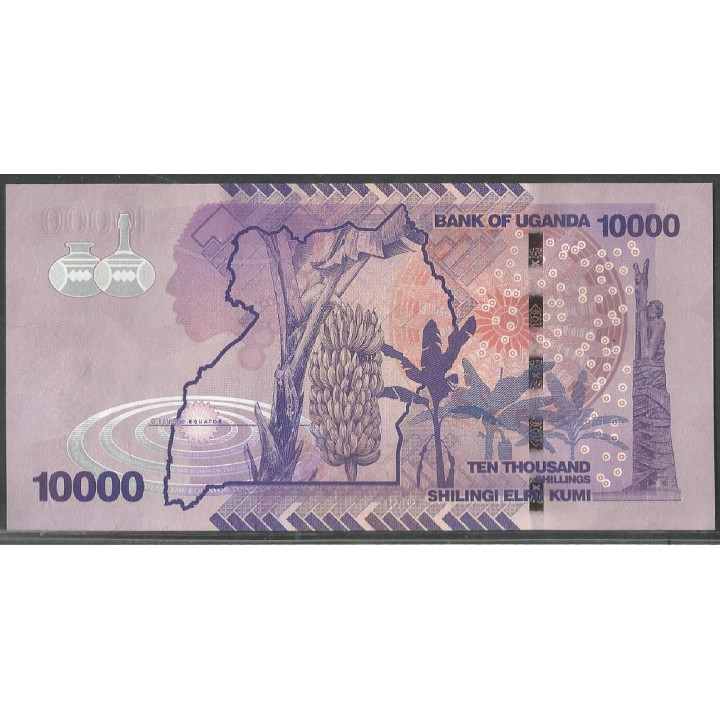 Uganda, 10.000 Shillings 2019 P52f