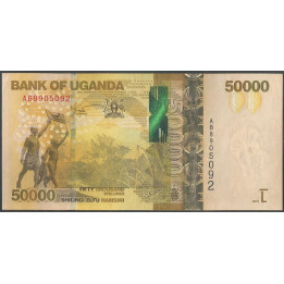 Uganda, 50.000 Shillings 2010 P54a