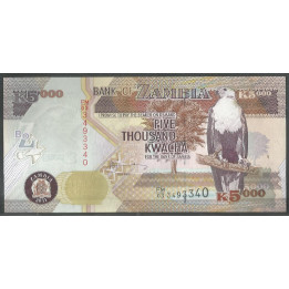 Zambia, 5.000 Kwacha 2011 P45b