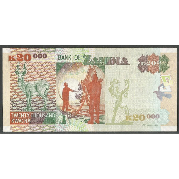 Zambia, 20.000 Kwacha 2011 P47g