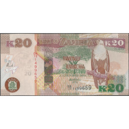 Zambia, 20 Kwacha 2012 P52a