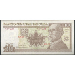 Cuba 10 Pesos 2019 P117u