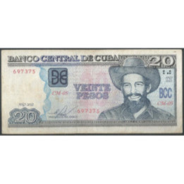 Cuba 20 Pesos 2012 P122g