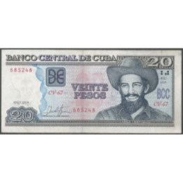 Cuba 20 Pesos 2019 P122n