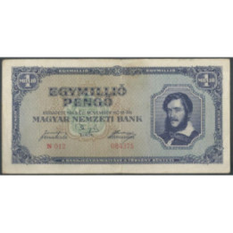Hungria 1.000.000 Pengo 16 Nov 1945 P122