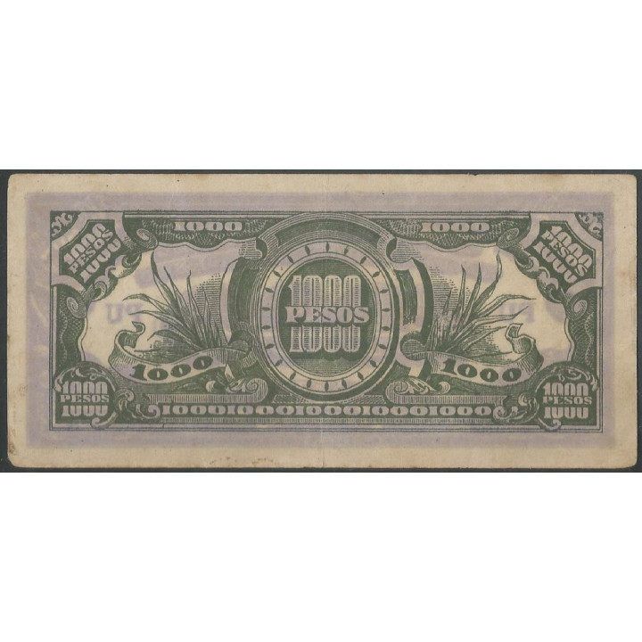 Filipinas 1.000 Pesos ND1945 PU P115a reverso