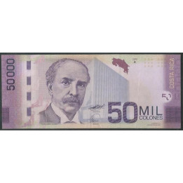 Costa Rica 50.000 Colones 2 Sep 2009 P279