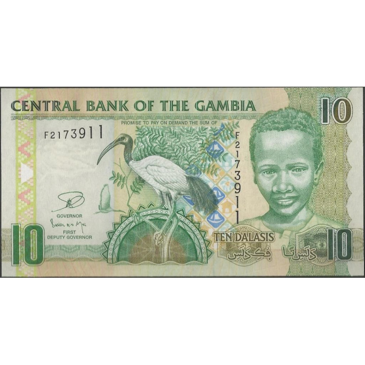 Gambia 10 Dalasis ND2006 P26b