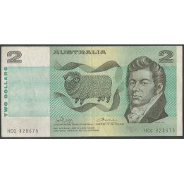 Australia 2 Dollars ND1974 P43a
