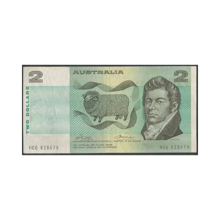 Australia 2 Dollars ND1974 P43a