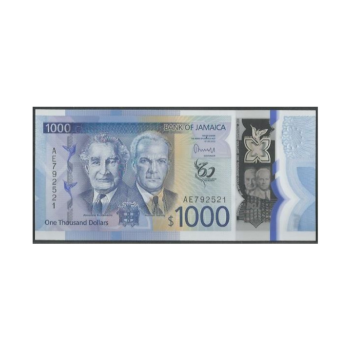 Jamaica 1.000 Dollars ND2023 P99