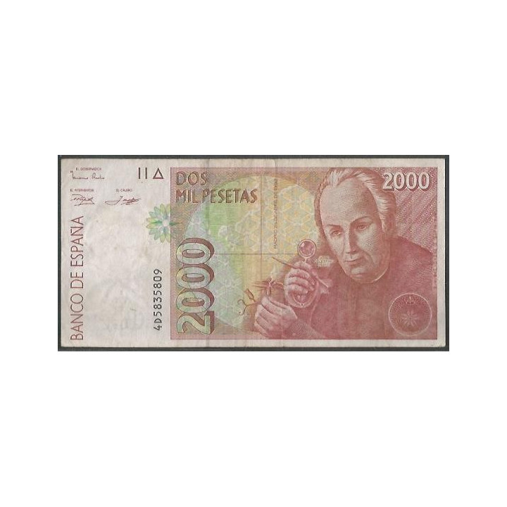 España 2.000 Pesetas 24 Abr 1992 P164
