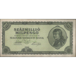 Hungria 100.000.000 Milpengo 3 Jun 1946 P130