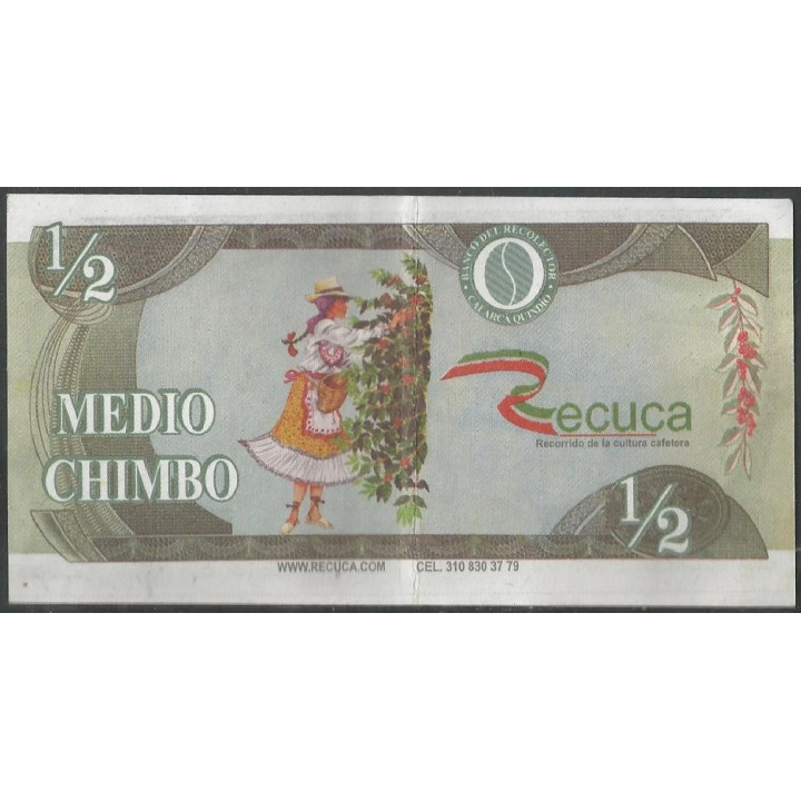 Banco del recolector 1/2 Chimbo Recuca ND reverso