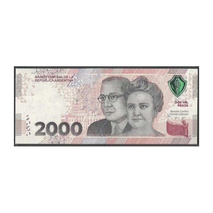 Argentina 2.000 Pesos ND2023 Serie A P368