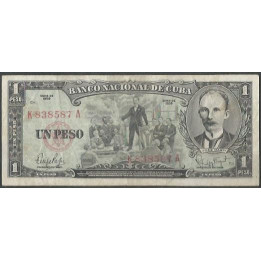 Cuba 1 Peso 1959 P90