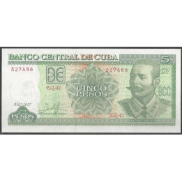 Cuba 5 Pesos 2017 P116q