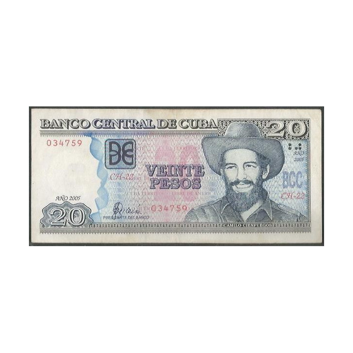 Cuba 20 Pesos 2005 P122b