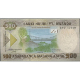 Rwanda 500 Amarafanga 1 Feb 2019 P42