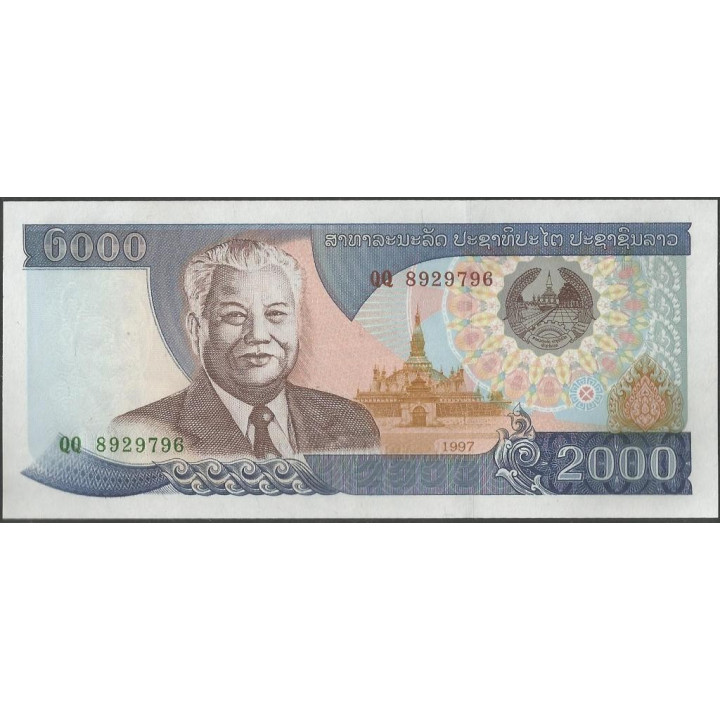 Laos 2.000 Kip 1997 P33a