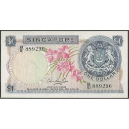 Singapur 1 Dollar ND1971 P1c