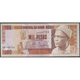 Guinea Bisseau 1.000 Pesos 1 Mar 1990 P13a