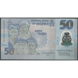 Nigeria 50 Naira 2013 P40d