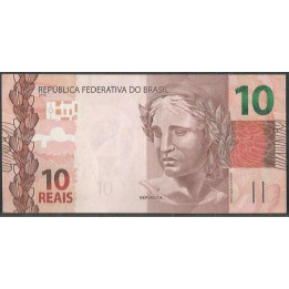 Brasil 10 Reales 2010 C P254b
