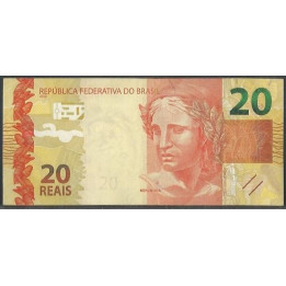 Brasil 20 Reales 2010 F P255c
