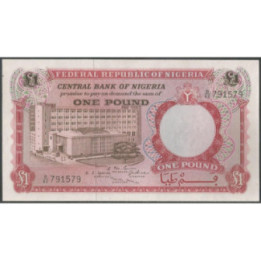 Nigeria 1 Pound ND1967 P8