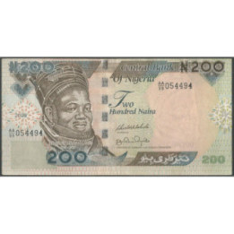 Nigeria 200 Naira 2009 P29h
