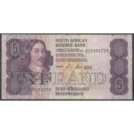 Sur Africa 5 Rand ND1990-3 Firma 7 P119e