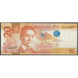 Filipinas 20 Piso 2013 P206a