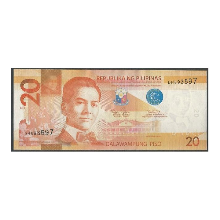 Filipinas 20 Piso 2013 P206a