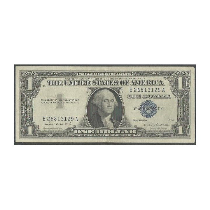 Estados Unidos 1 Dollar 1957A P419a