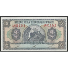 Haiti 2 Gourdes 1992 P260a