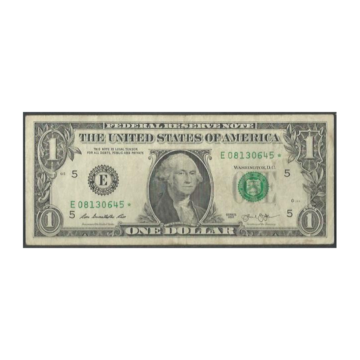 Estados Unidos 1 Dollar 2013 E Estrella P537