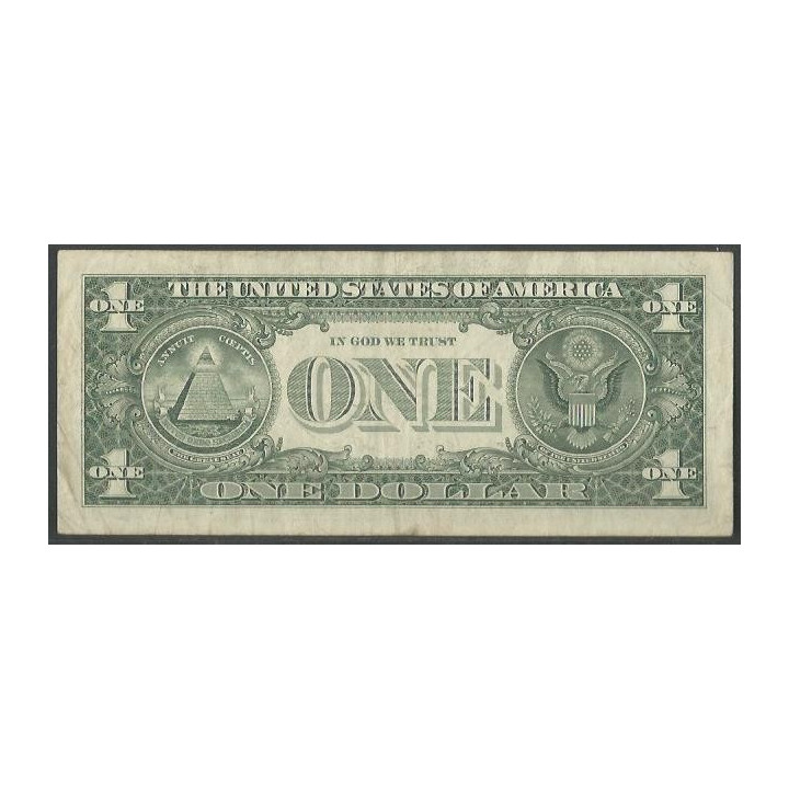 Estados Unidos 1 Dollar 2013 E Estrella P537 reverso