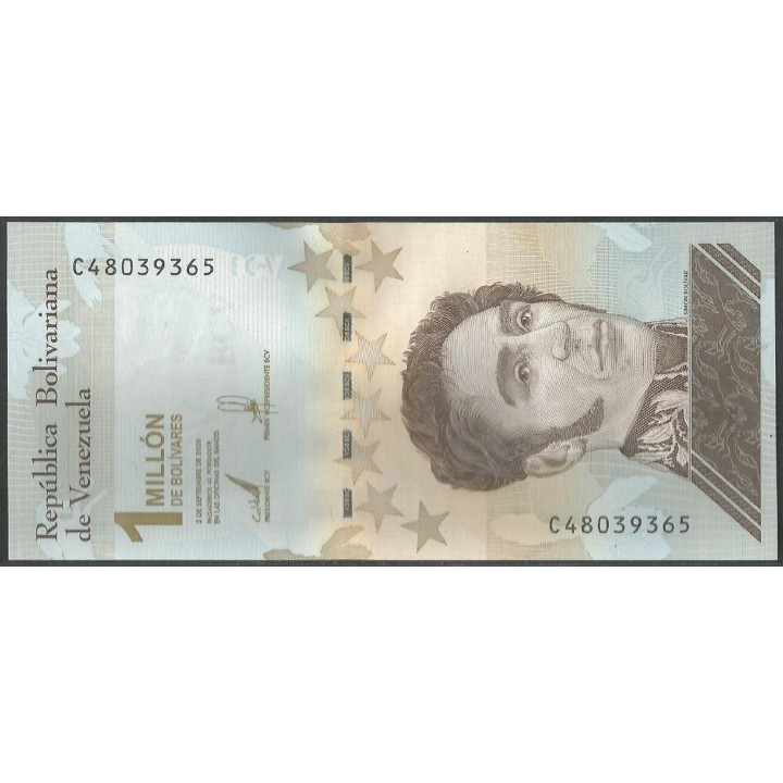 Venezuela 1.000.000 Bolivares 3 Sep 2020 C8 Dig P114a