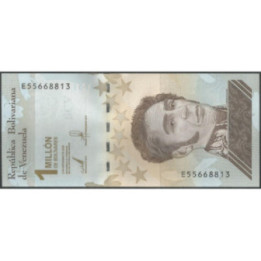 Venezuela 1.000.000 Bolivares 3 Sep 2020 E8 Dig P114a